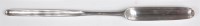 Lot 734 - A George III silver double-ended bone marrow...