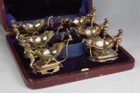 Lot 716 - A cased set of eight late 19th century Dutch...