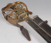 Lot 506 - A Victorian 1845 pattern field officer's sword,...