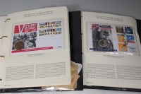 Lot 114 - Three folders of coin covers; The Diamond...