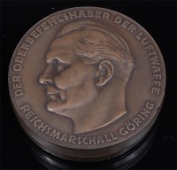 Lot 259 - A Herman Goring presentation snuff box and...