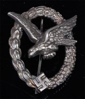 Lot 270 - A German Luftwaffe Air-Gunner/Wireless...