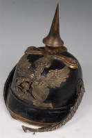 Lot 308 - A Baden Infantry Officer's Pickelhaube, having...