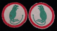 Lot 276 - A pair of WW II British Armoured Brigade...