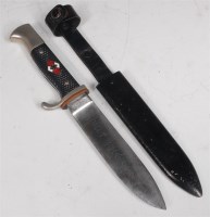 Lot 466 - A German Third Reich Hitlerjugend, the 14cm...