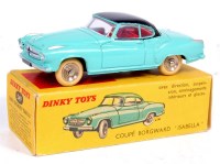 Lot 1922 - French Dinky Toys, 549 Borgward Isabella TS,...