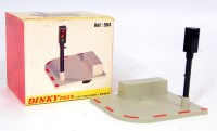 Lot 1936 - French Dinky No.594 Traffic Lights, grey base...