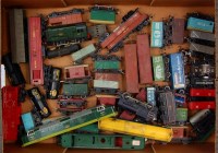Lot 1059 - A tray containing a quantity of Hornby, Triang...