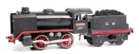 Lot 355 - Marklin black electric 0-4-0 continental...