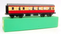 Lot 358 - Bassett Lowke red and cream BR 3rd/Brake Coach...