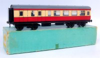 Lot 361 - Bassett Lowke red and cream BR 3rd/Brake coach,...
