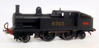 Lot 364 - Leeds completely repainted black LMS 2-4-2...