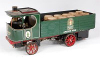 Lot 49 - Maxitrak 1 inch scale Atkinson Steam Wagon,...