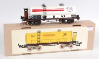 Lot 434 - Paya white "Esso" bogie tanker with brakeman's...