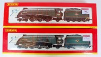 Lot 791 - A Hornby R2101 class A4 engine and tender BR...