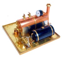 Lot 25 - A well engineered from brass, steel and copper...
