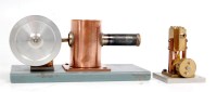 Lot 26 - Scratch built horizontal hot air engine,...