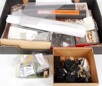 Lot 961 - 2 trays containing kits and bits etc, all ex...