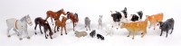 Lot 1335 - 16 assorted Britains Farm Series Loose Figures,...