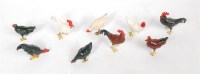 Lot 1336 - Britains Farm Series, 9 Prize Poultry Figure,...