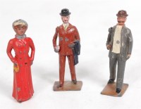 Lot 1340 - Britains Civilian Figure Group, 3 examples to...