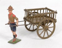 Lot 1344 - Britains Boy Scout Range, Pre War Scout Figure...