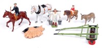 Lot 1349 - Britains Farm Series Loose Figure, Animal and...