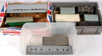 Lot 60 - 11 various kit built wagons, 7x 0 gauge narrow...