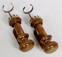 Lot 61 - A Pair of Reproduction GWR Railway Carriage...