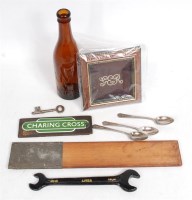 Lot 4 - Mixed Railwayana to include LMS Hotels Brown...