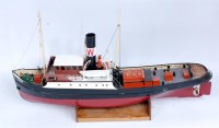 Lot 104 - From Deans Marine Kit, a wooden and fibreglass...