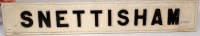 Lot 105 - Original Signal Box Board "Snettisham", ex GER...