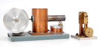 Lot 30 - Scratch built horizontal hot air engine,...