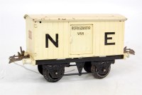 Lot 313 - Hornby 1934-9 NE No. 1 refrigerator van, black...