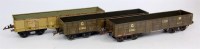 Lot 318 - Hornby 1937-41 2 x GWR high capacity coal...