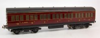 Lot 320 - Exley for Bassett Lowke maroon LMS pre-war...