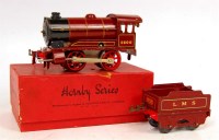 Lot 321 - Hornby 1939-41 maroon LMS c/w No. 1 loco No....