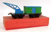 Lot 326 - Hornby 1936-7 LMS breakdown van and crane,...