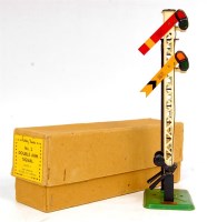 Lot 337 - Hornby 1948 No. 2 double arm signal, white...