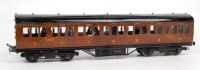 Lot 344 - Exley for Bassett Lowke K6 post war brown LNER...