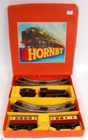 Lot 400 - Hornby 1956-65 No. 31 BR passenger set box...