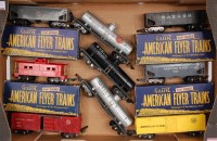 Lot 415 - American Flyer S gauge 4 x boxed cars...