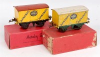 Lot 429 - Hornby 1932-3 Yellow "Fyffes" banana van,...