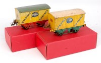 Lot 430 - Hornby 1932-3 Yellow "Fyffes" banana van,...