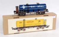 Lot 432 - Paya blue "B.Y-Aral" bogie tanker with...