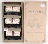 Lot 441 - Ace G/IM milk tanker set comprising 3x United...