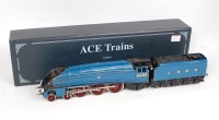 Lot 444 - Ace LNER A4 4-6-2 garter blue postwar without...