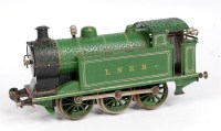 Lot 451 - Marklin Green Clockwork LNER 0-6-0 Tank...