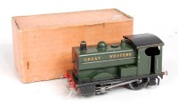 Lot 456 - Leeds green 'Great Western' 0-4-0 12v DC...