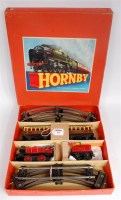 Lot 464 - Hornby 0 gauge M1 Passenger Train Set,...